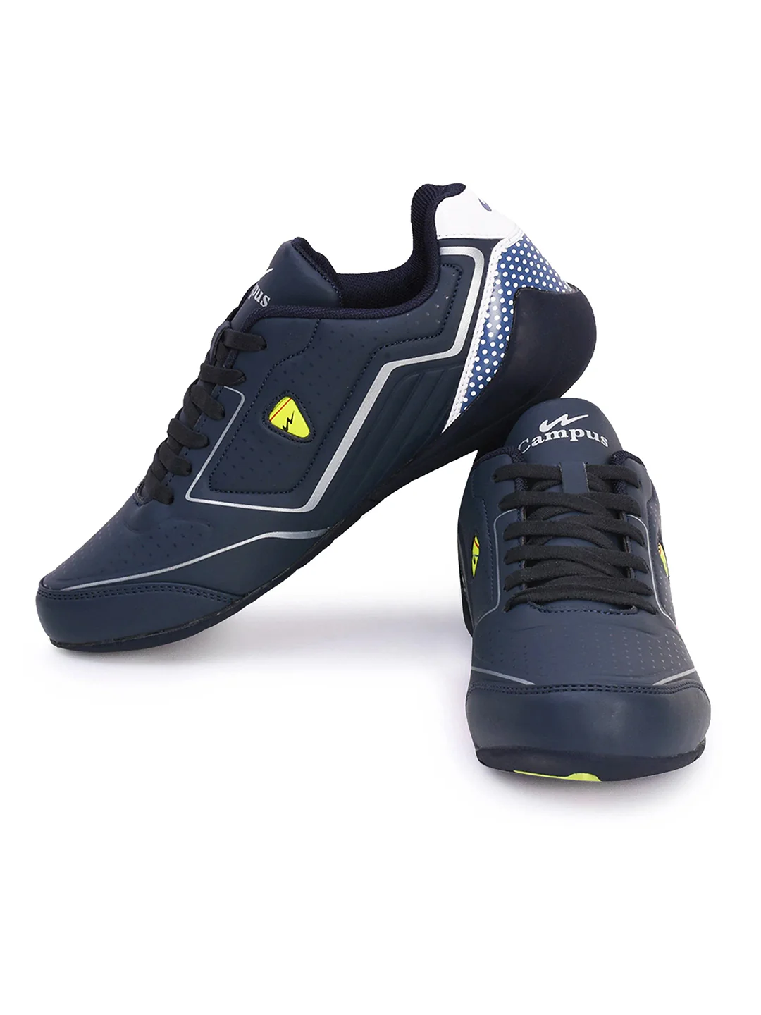 FLASH Navy Men's Sneakers - Image 6