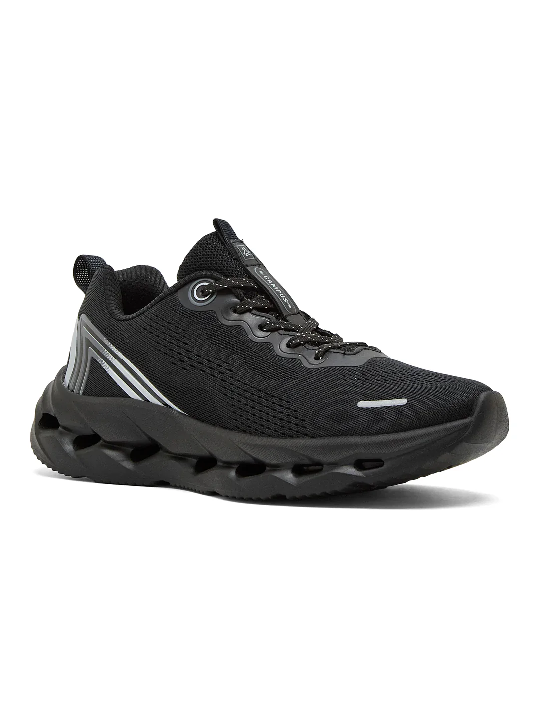 FLASK Black Men's Running Shoes - Image 2