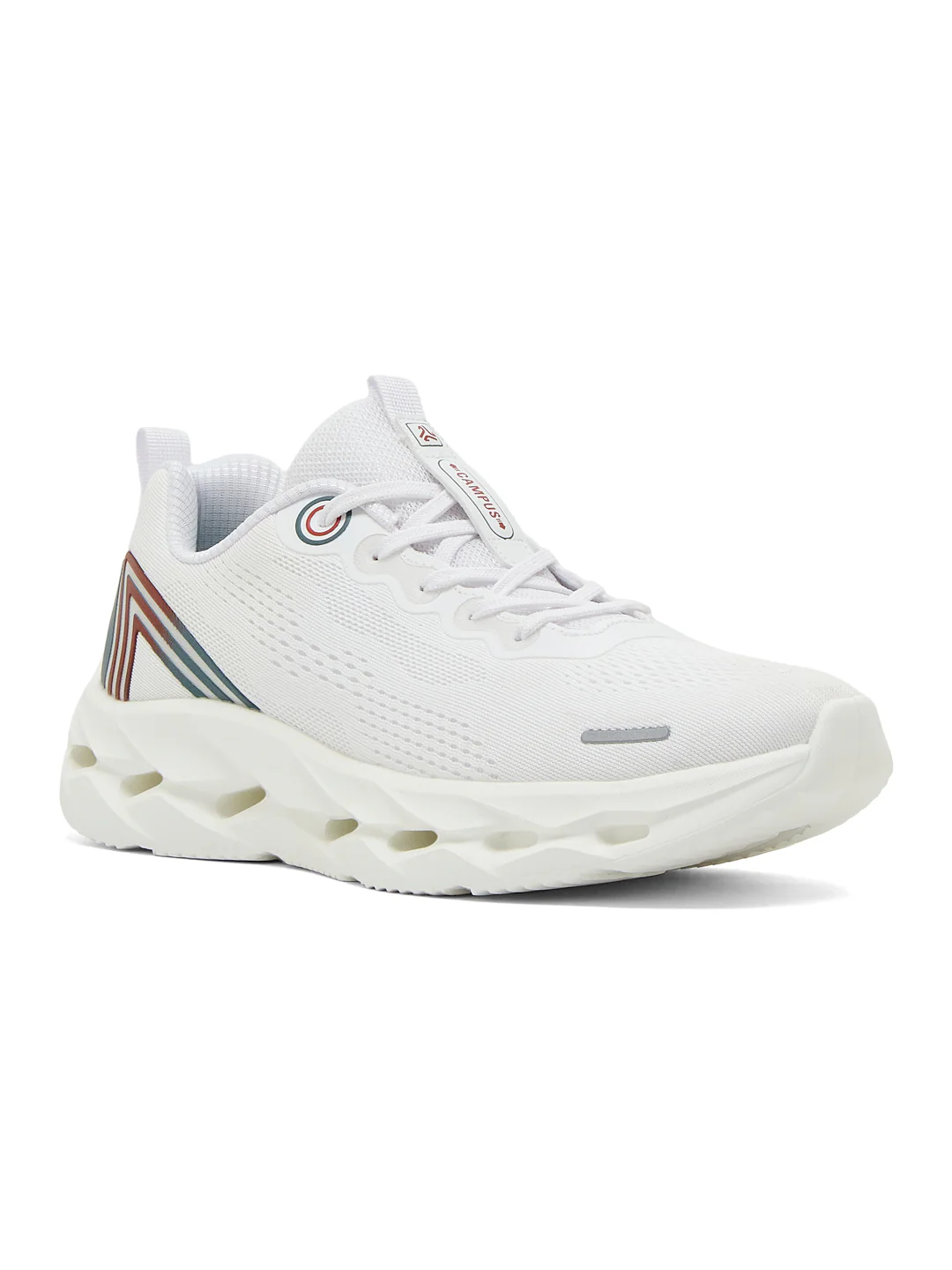 FLASK White Men's Running Shoes - Image 2