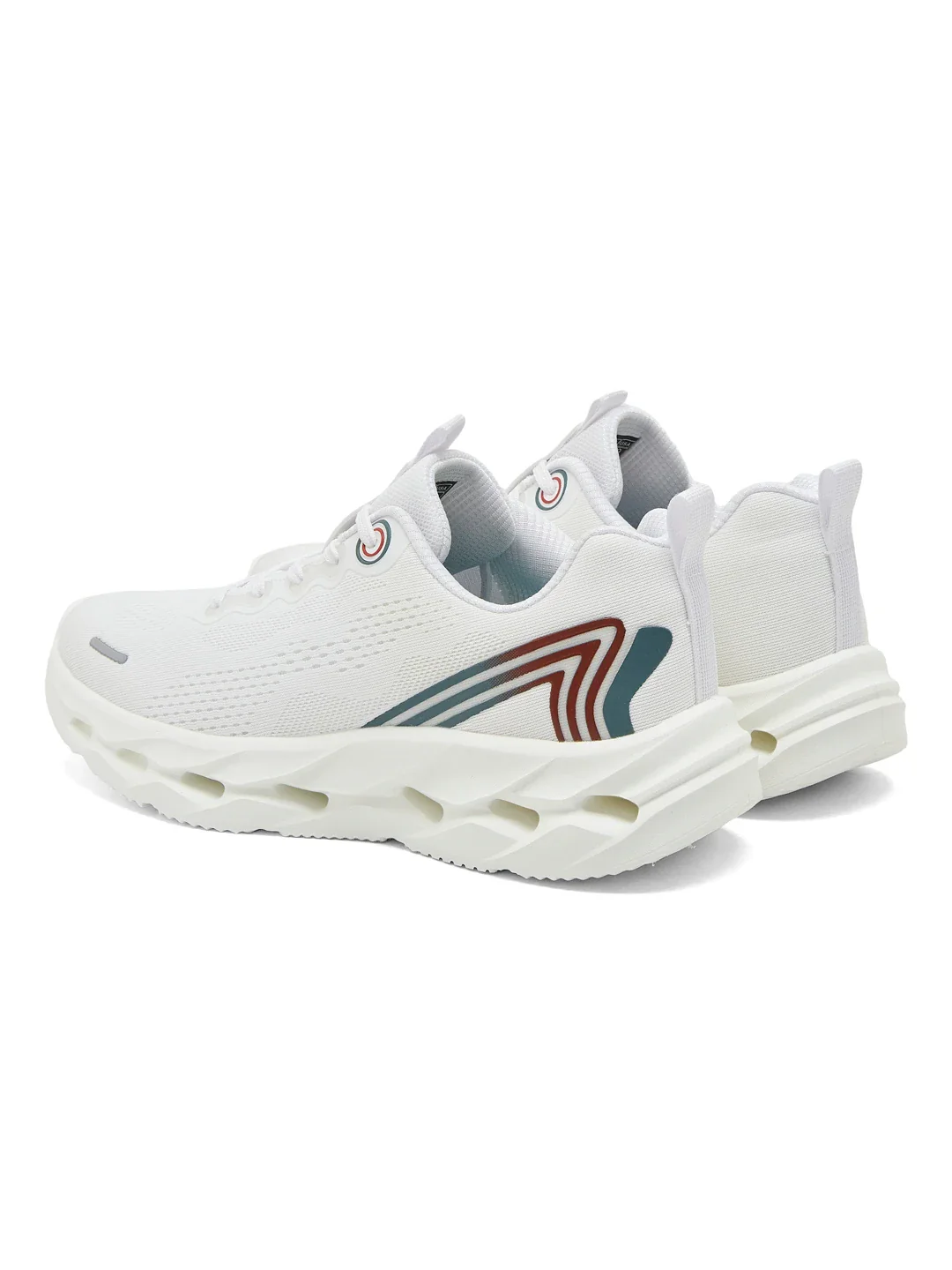 FLASK White Men's Running Shoes - Image 5