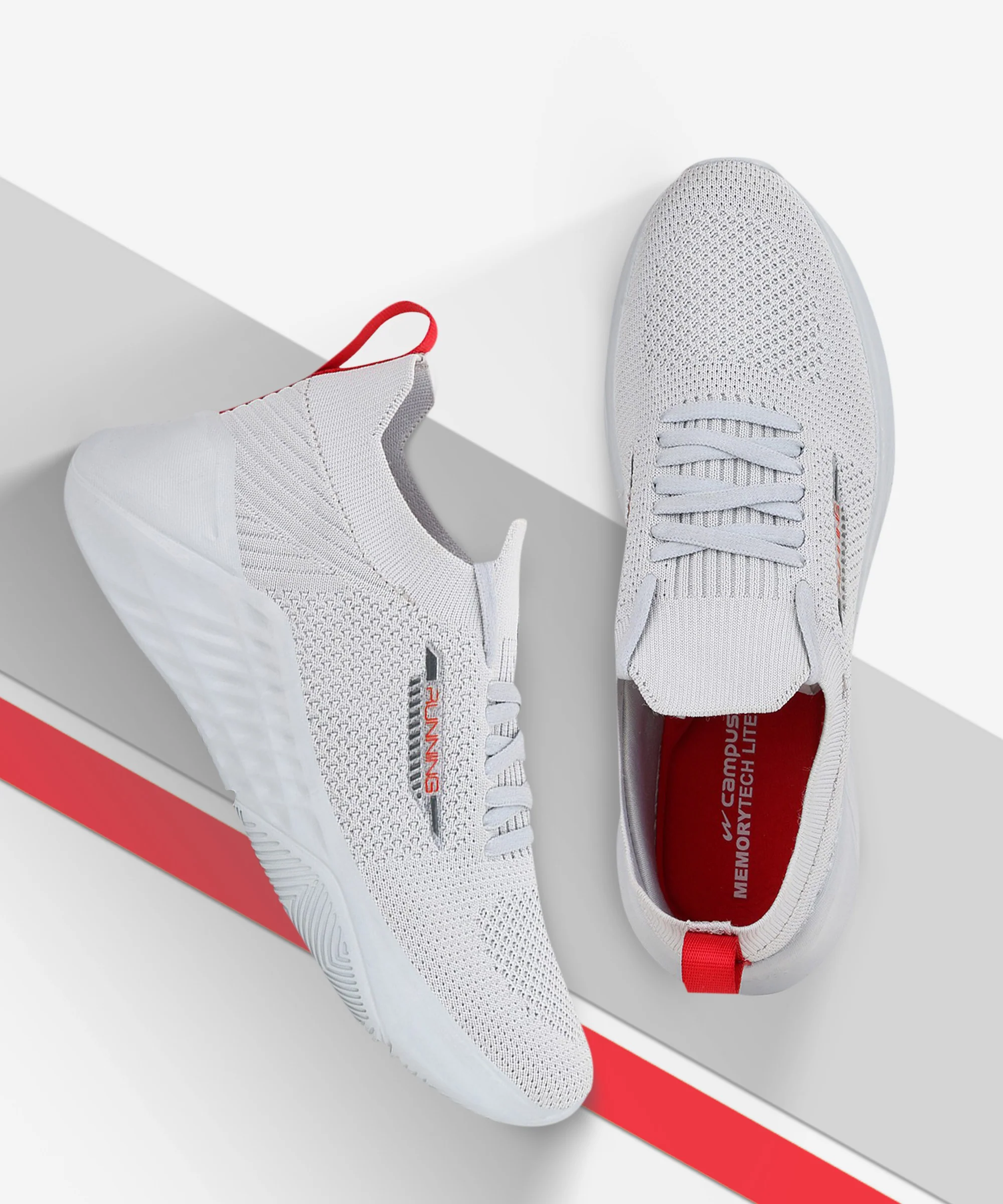 FLOSS Grey Women's Walking Shoes - Image 5