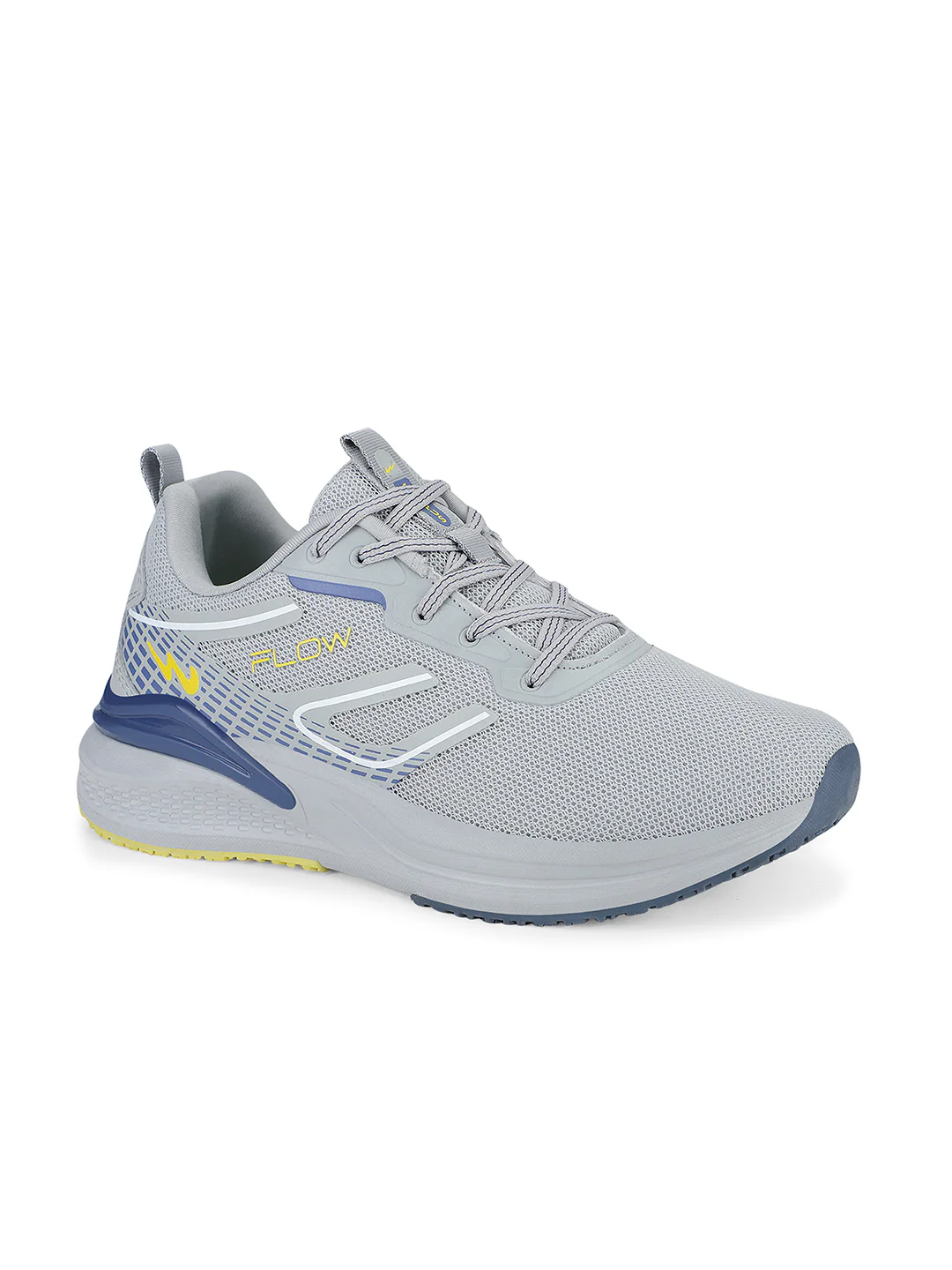 FLOW GLOW Grey Men's Sports Shoes - Image 2