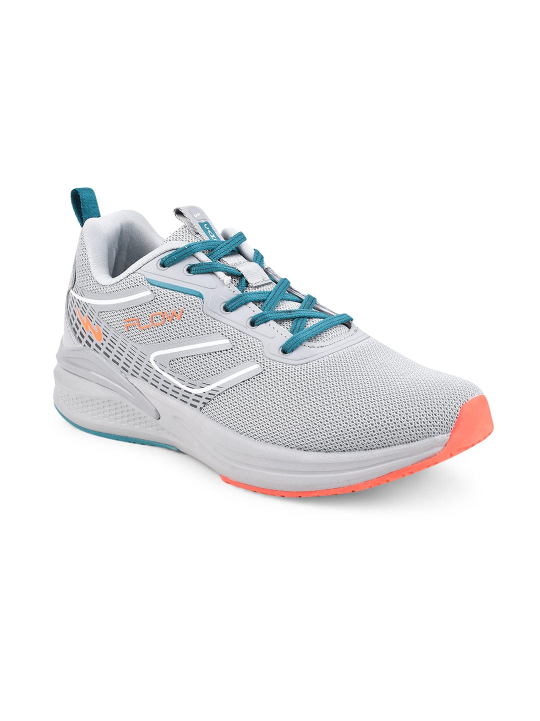 FLOW PRO Grey Men's Running Shoes - Image 2