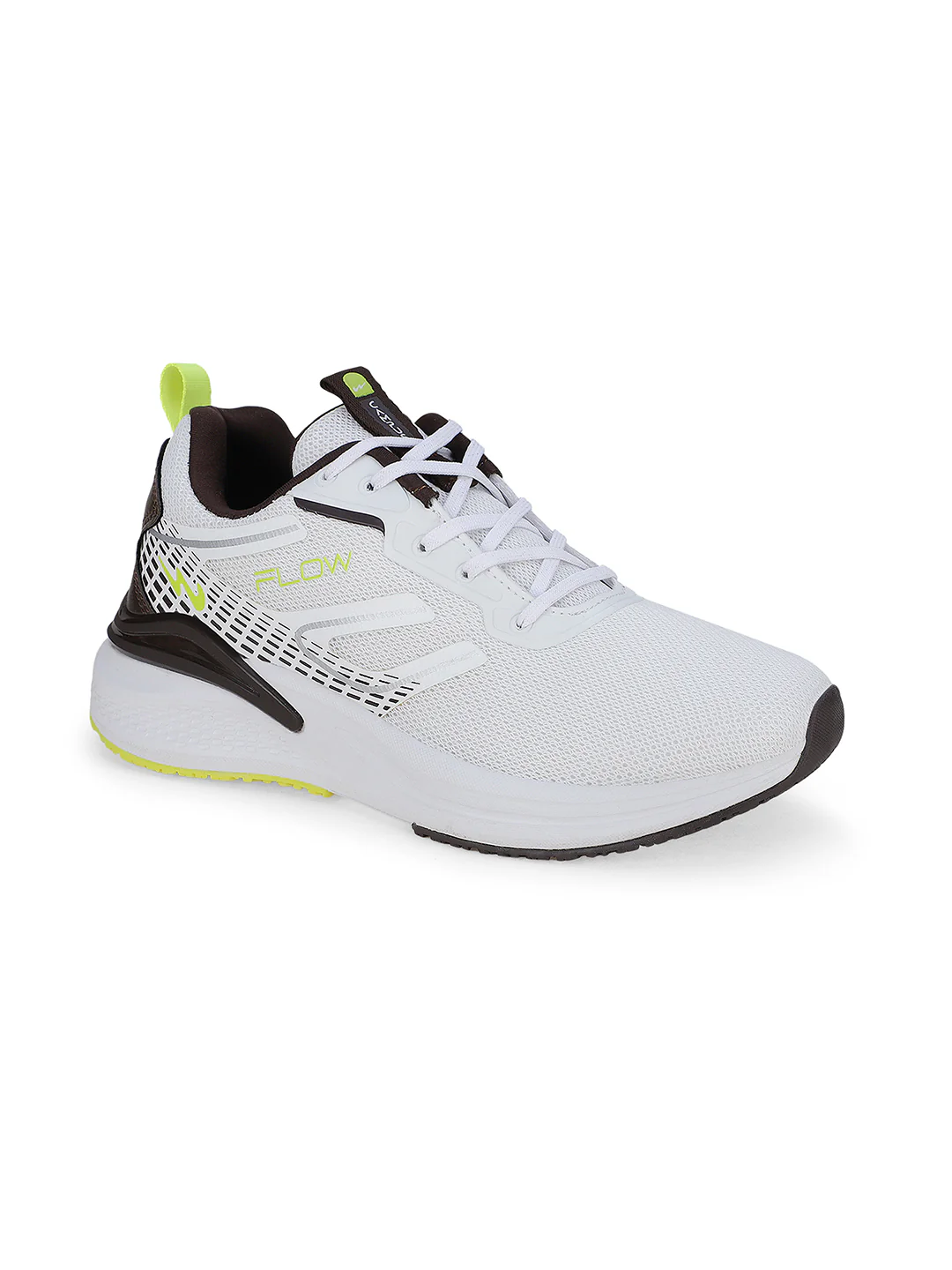 FLOW PRO White Men's Sports Shoes - Image 2
