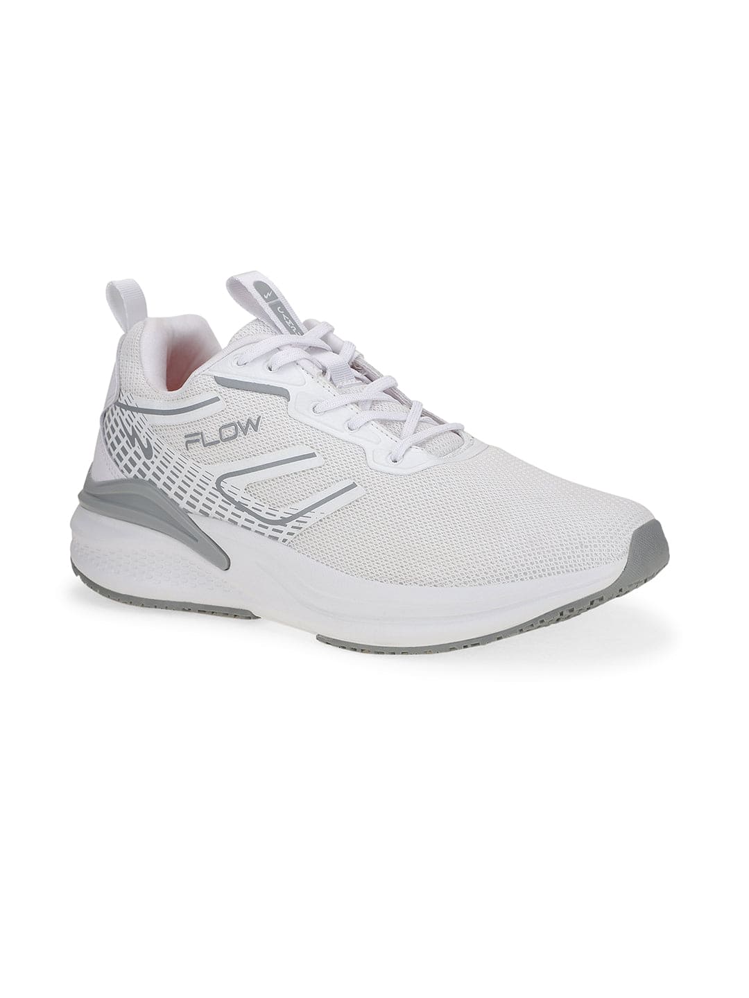 FLOW PRO White Men's Sports Shoes - Image 2