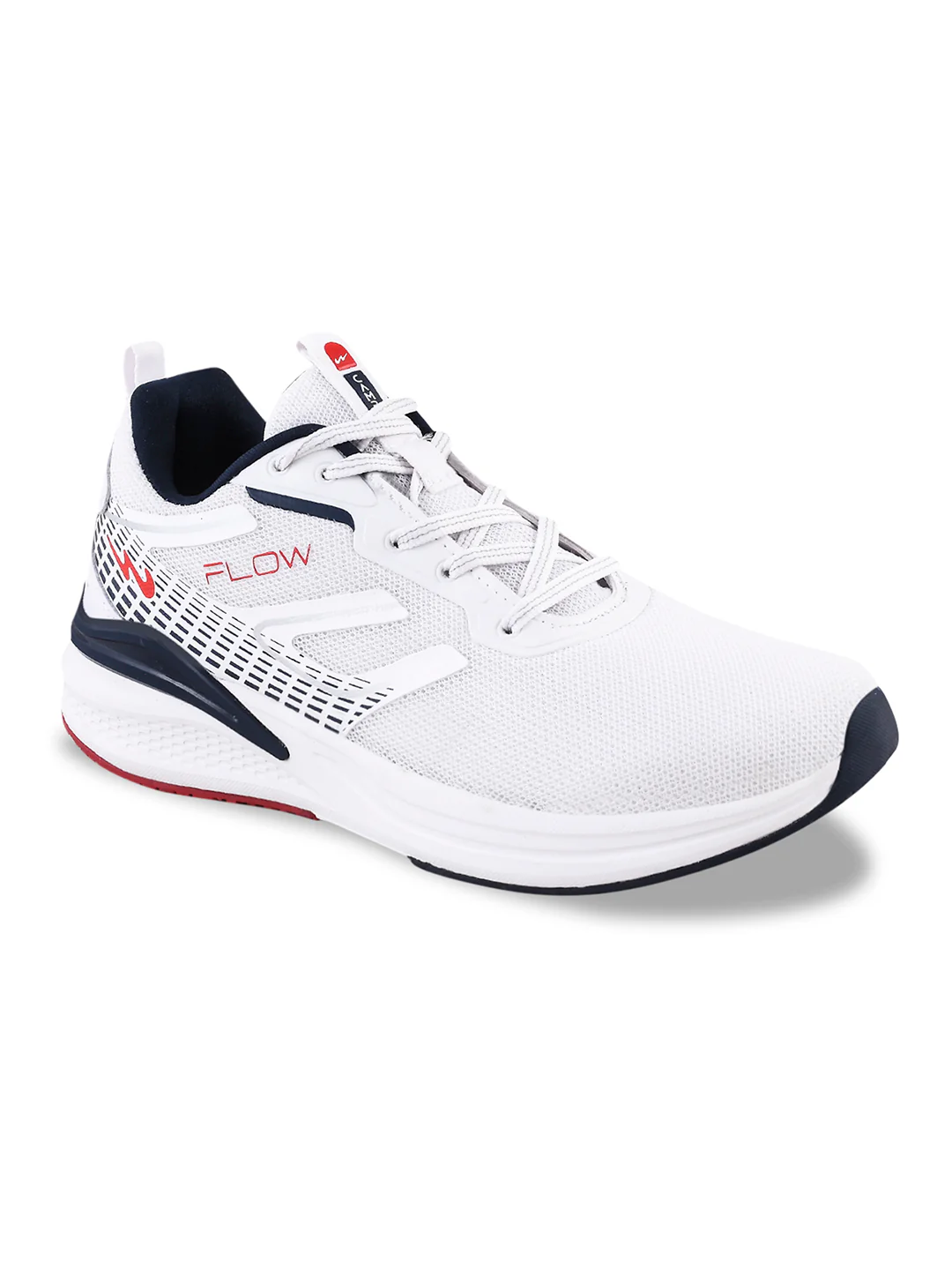 FLOW PRO White Men's Running Shoes - Image 2