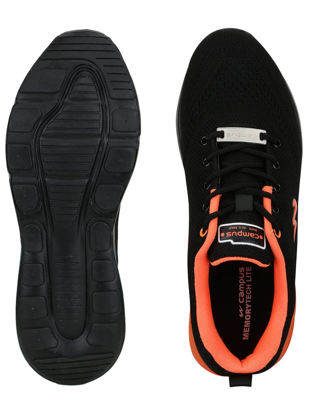 FLYING FURY Black Men's Casual Shoes - Image 5