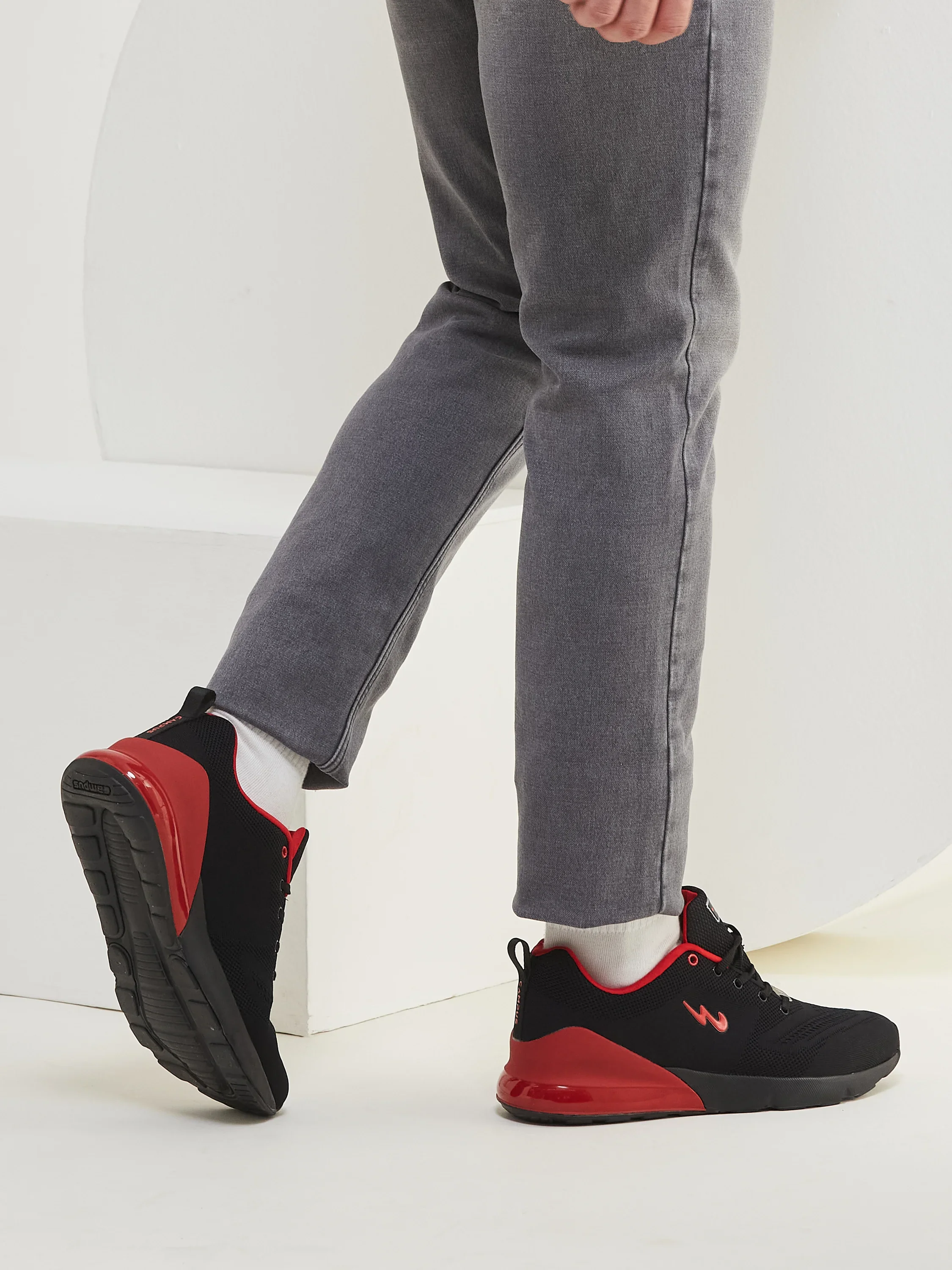 FLYING FURY Black Men's Casual Shoes - Image 8
