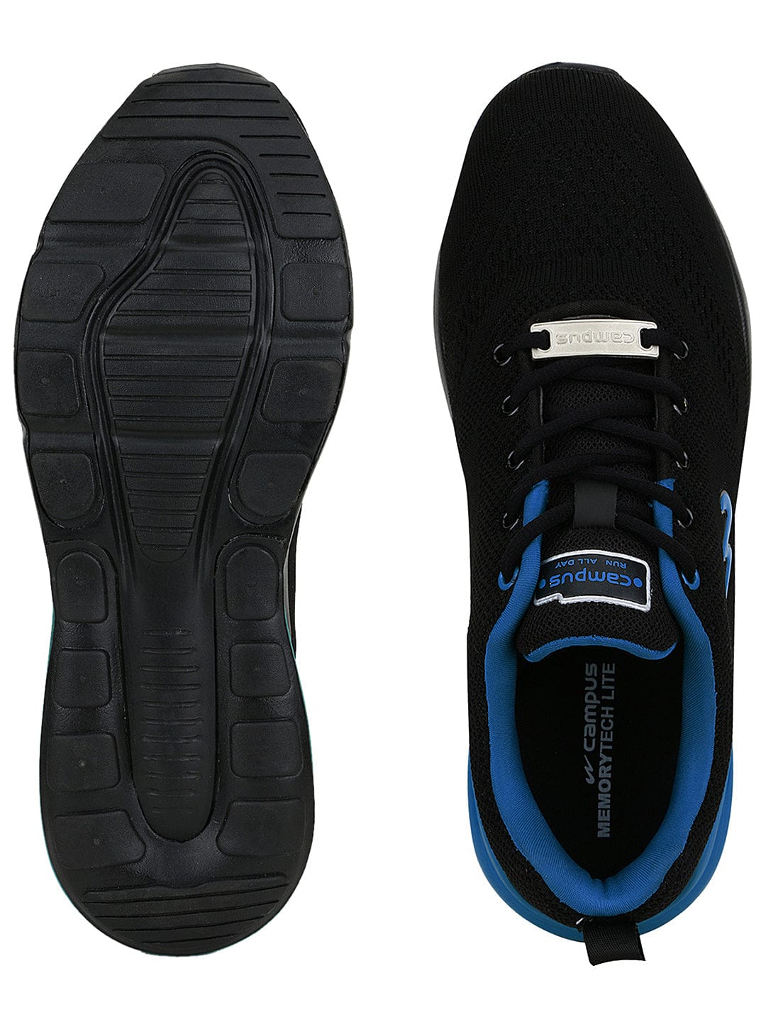 FLYING FURY Black Men's Casual Shoes - Image 4