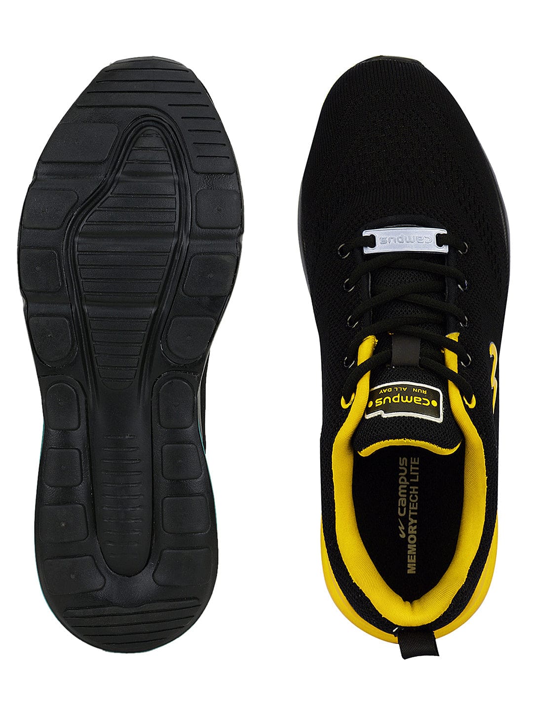 FLYING FURY Black Men' Casual Shoes - Image 5