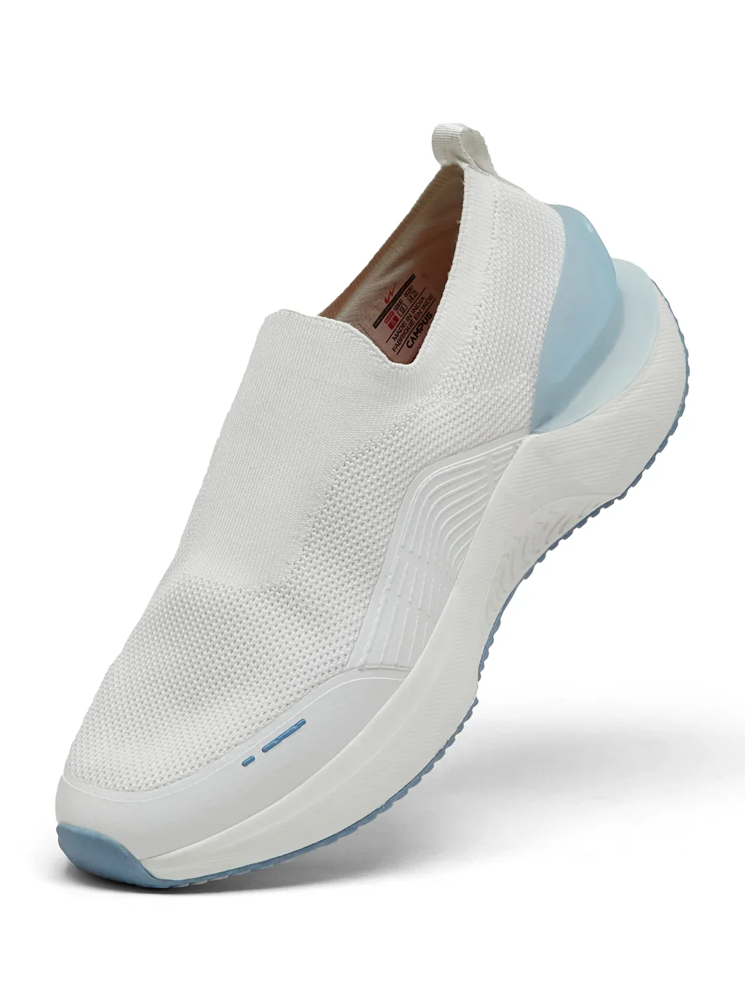 FLYNN White Men's Walking Shoes - Image 3