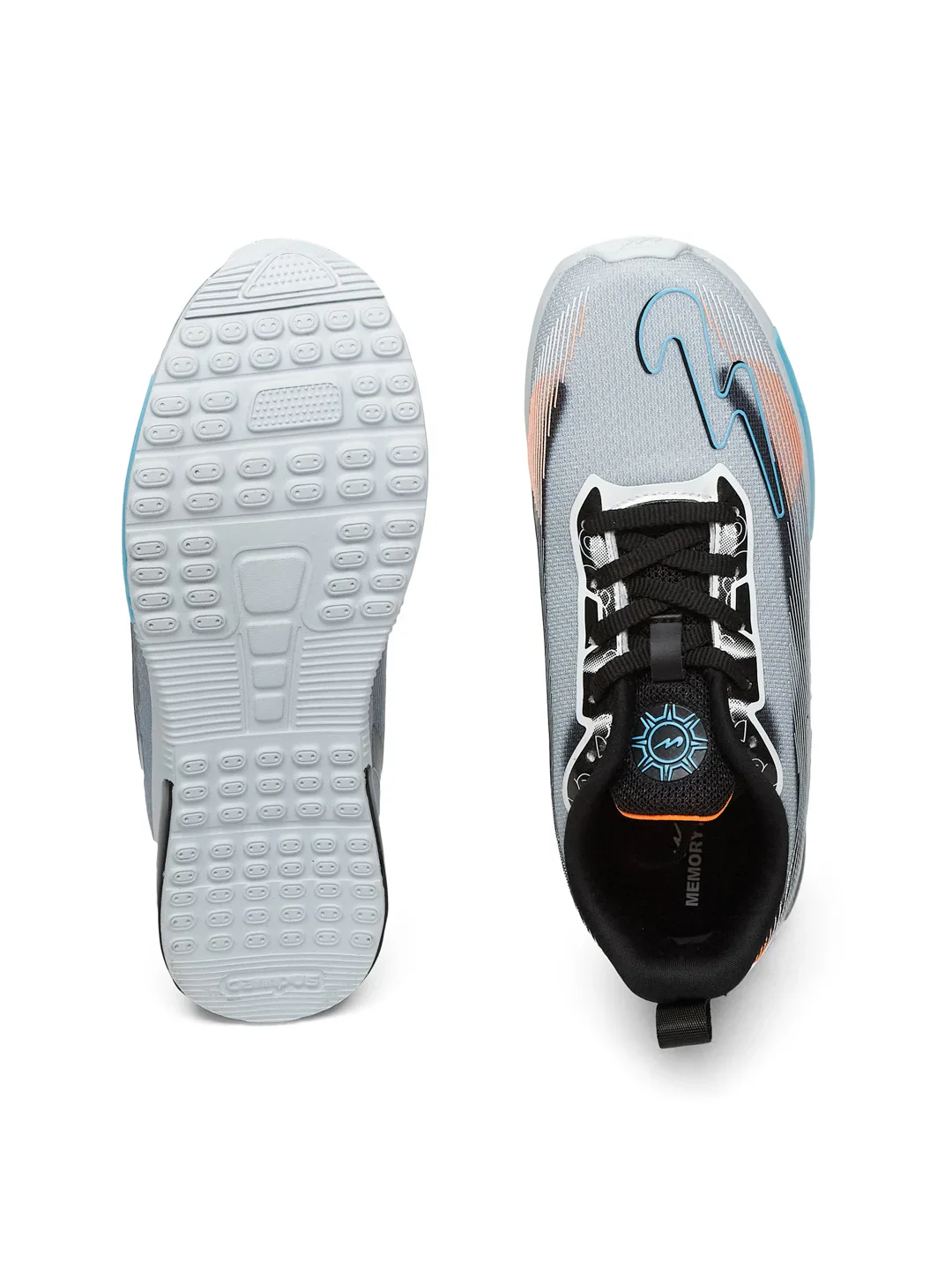 FLYRO CH Grey Child Running Shoes - Image 5