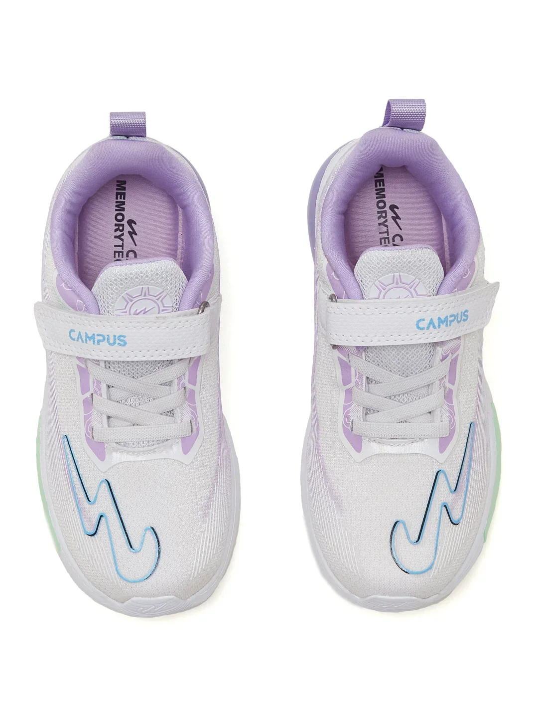 FLYRO KIDS V Purple Kids Running Shoes - Image 6