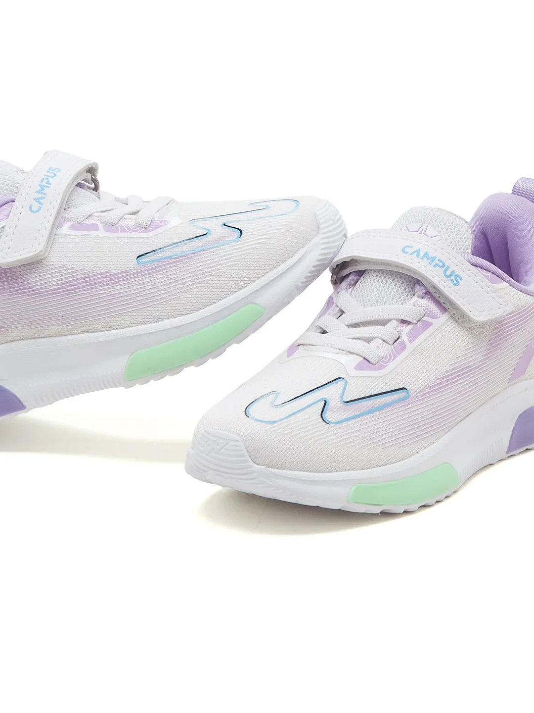 FLYRO KIDS V Purple Kids Running Shoes - Image 7