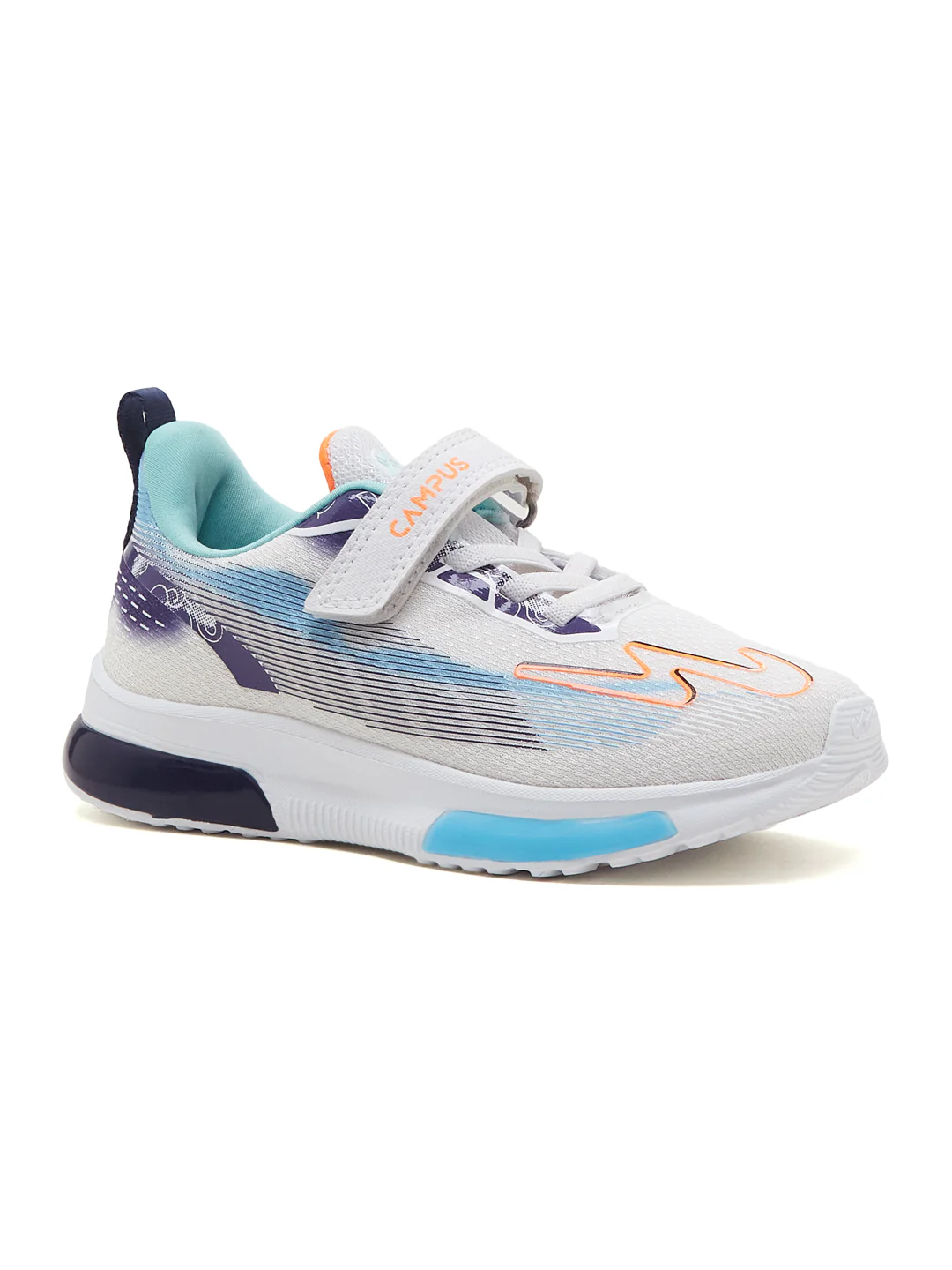 FLYRO KIDS V Navy Kids Running Shoes - Image 2