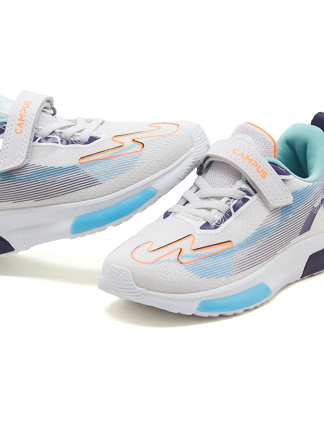 FLYRO KIDS V Navy Kids Running Shoes - Image 7