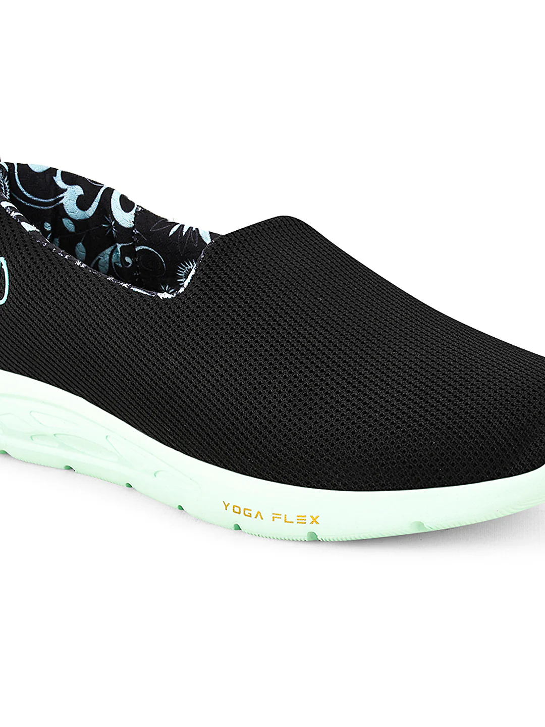 FLYWALK-PRO Black Women's Walking Shoes - Image 4