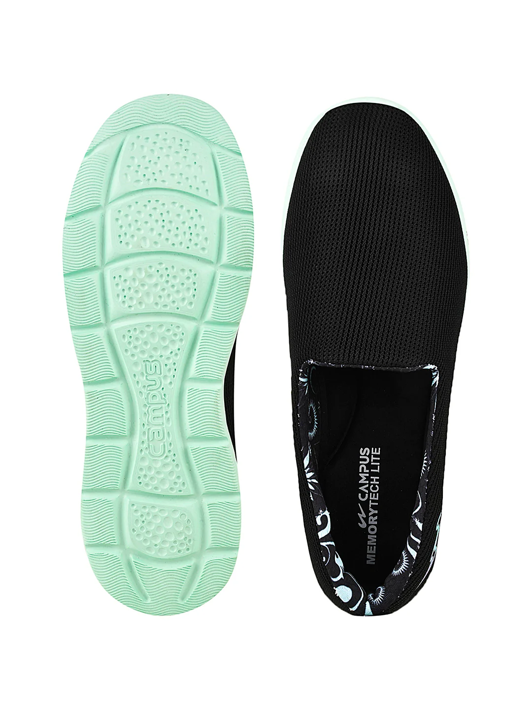 FLYWALK-PRO Black Women's Walking Shoes - Image 5
