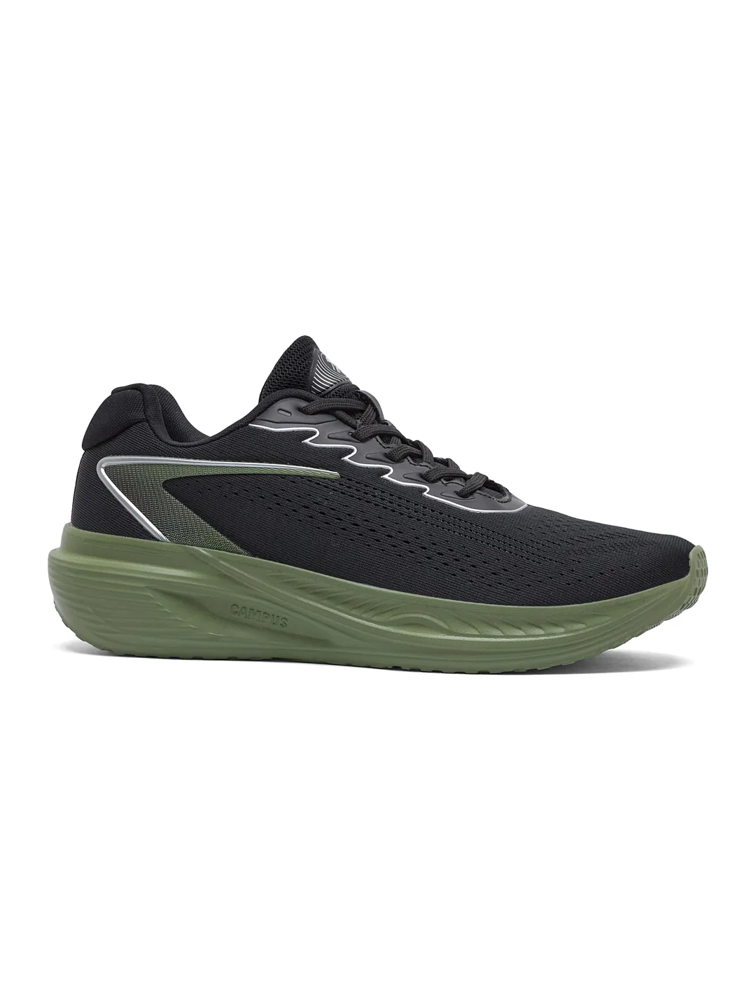 FORCE Black Men's Running Shoes - Image 2
