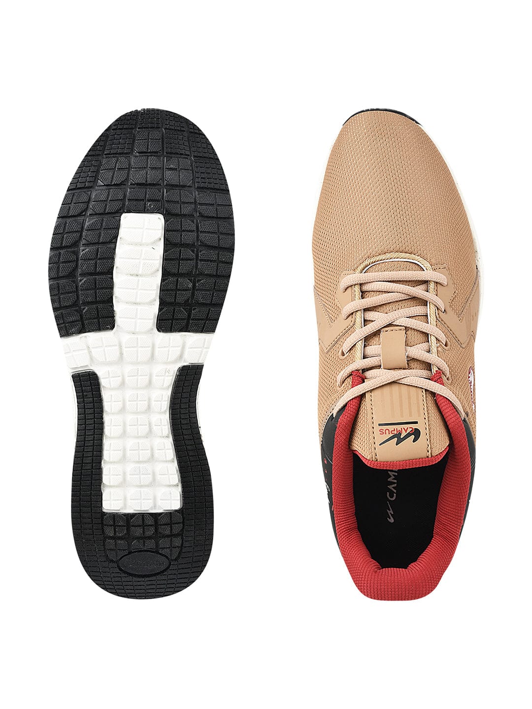 FRED Beige Men's Running Shoes - Image 4