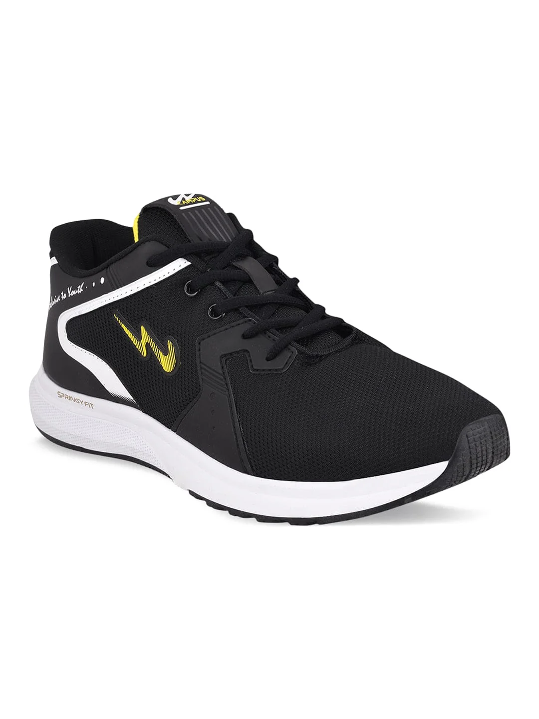 FRED Black Men's Running Shoes - Image 2