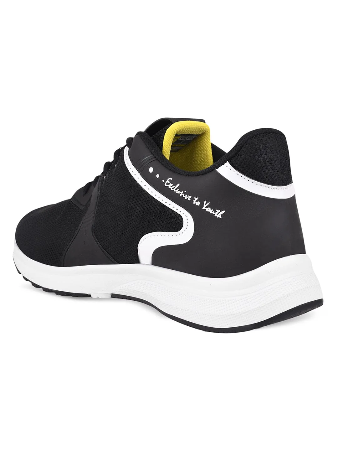 FRED Black Men's Running Shoes - Image 3