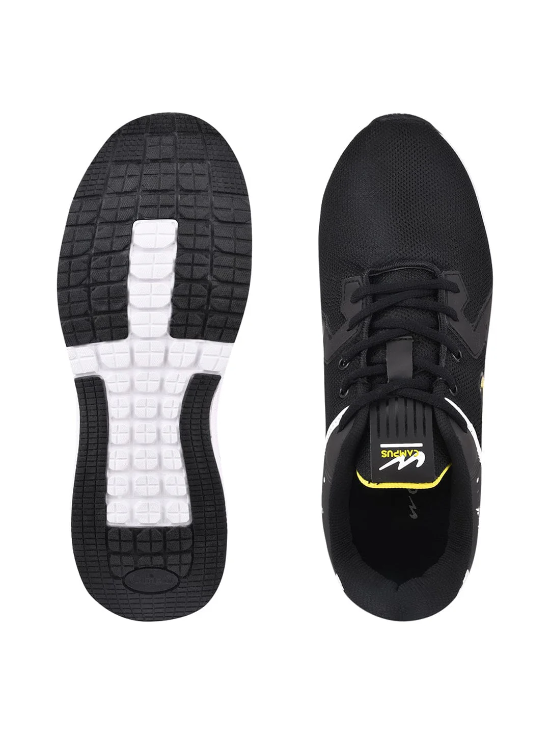 FRED Black Men's Running Shoes - Image 4