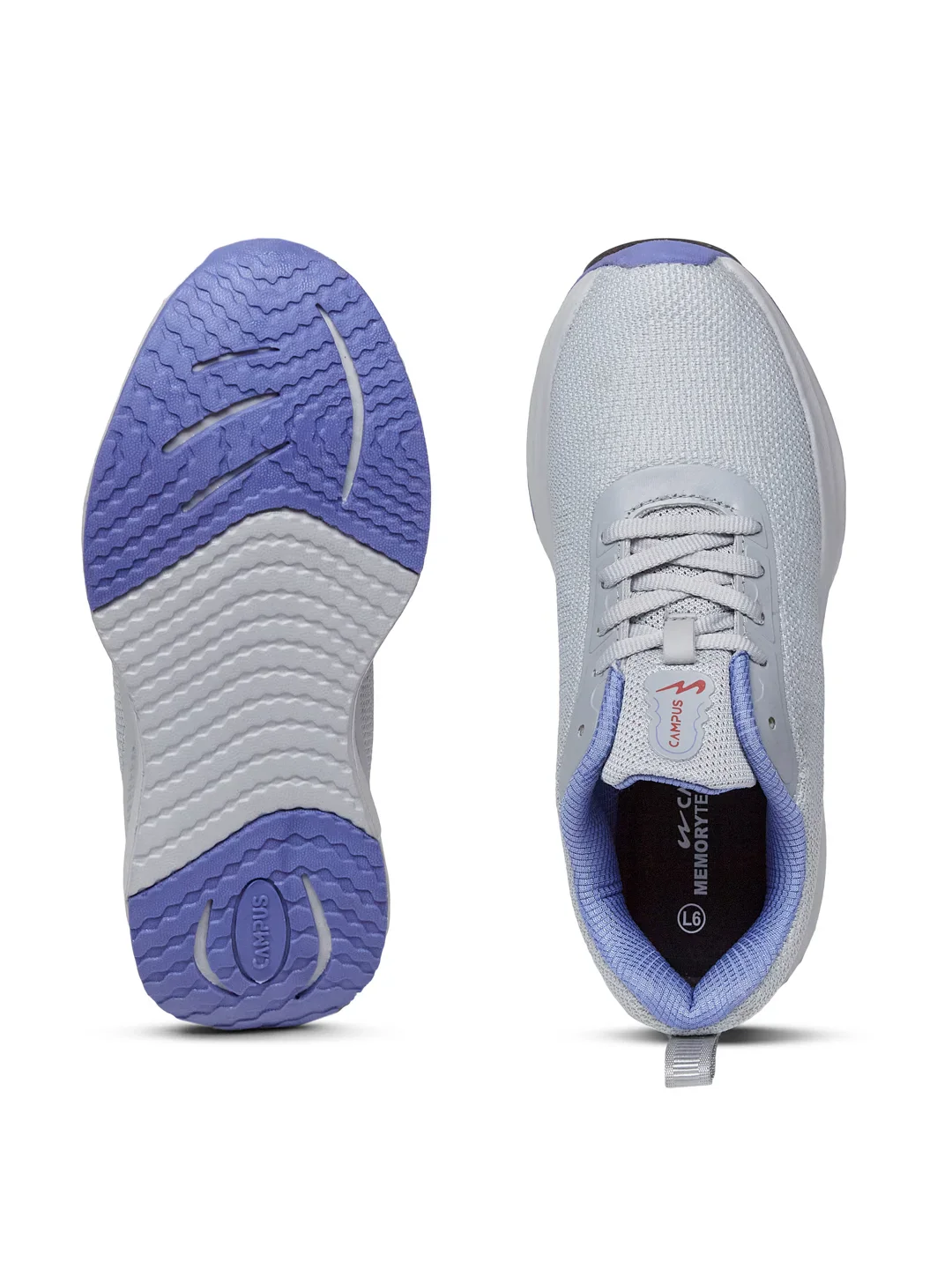 FREYA Grey Women's Running Shoes - Image 5