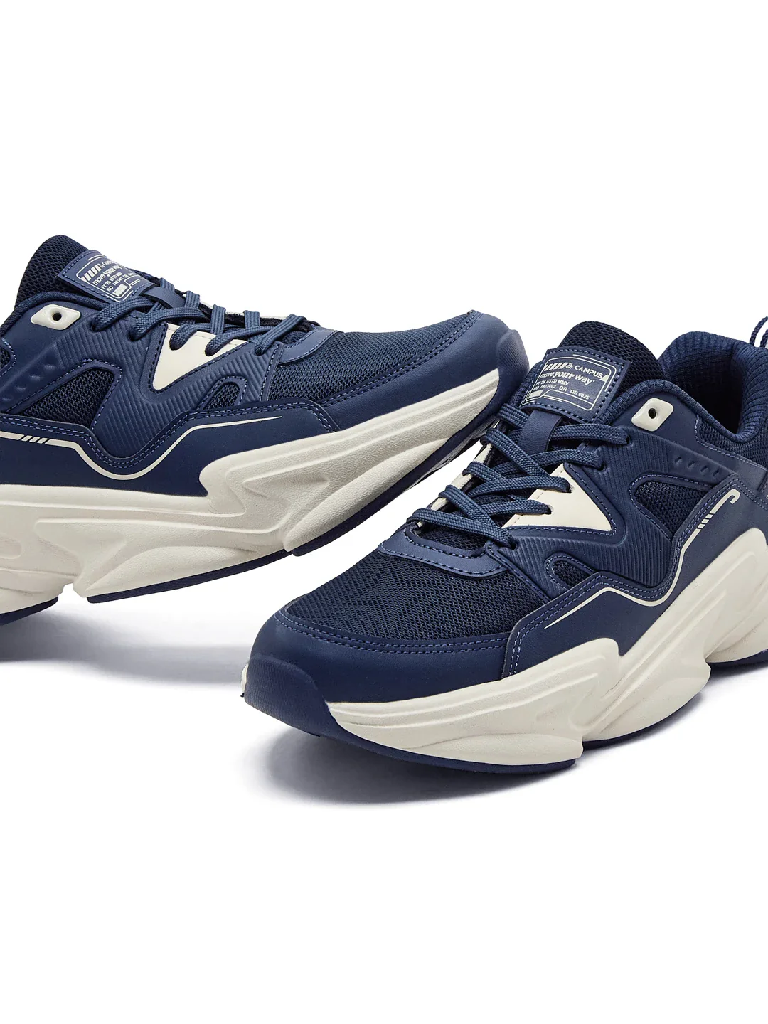 FURIO Navy Men's Sneakers - Image 7