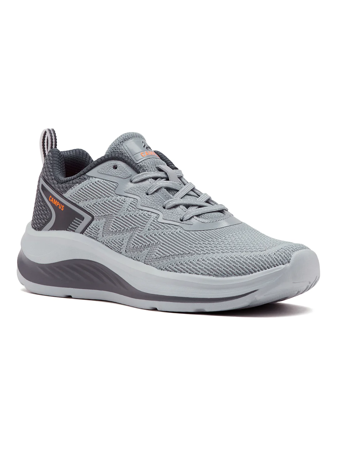 FYBER Grey Men's Running Shoes - Image 2