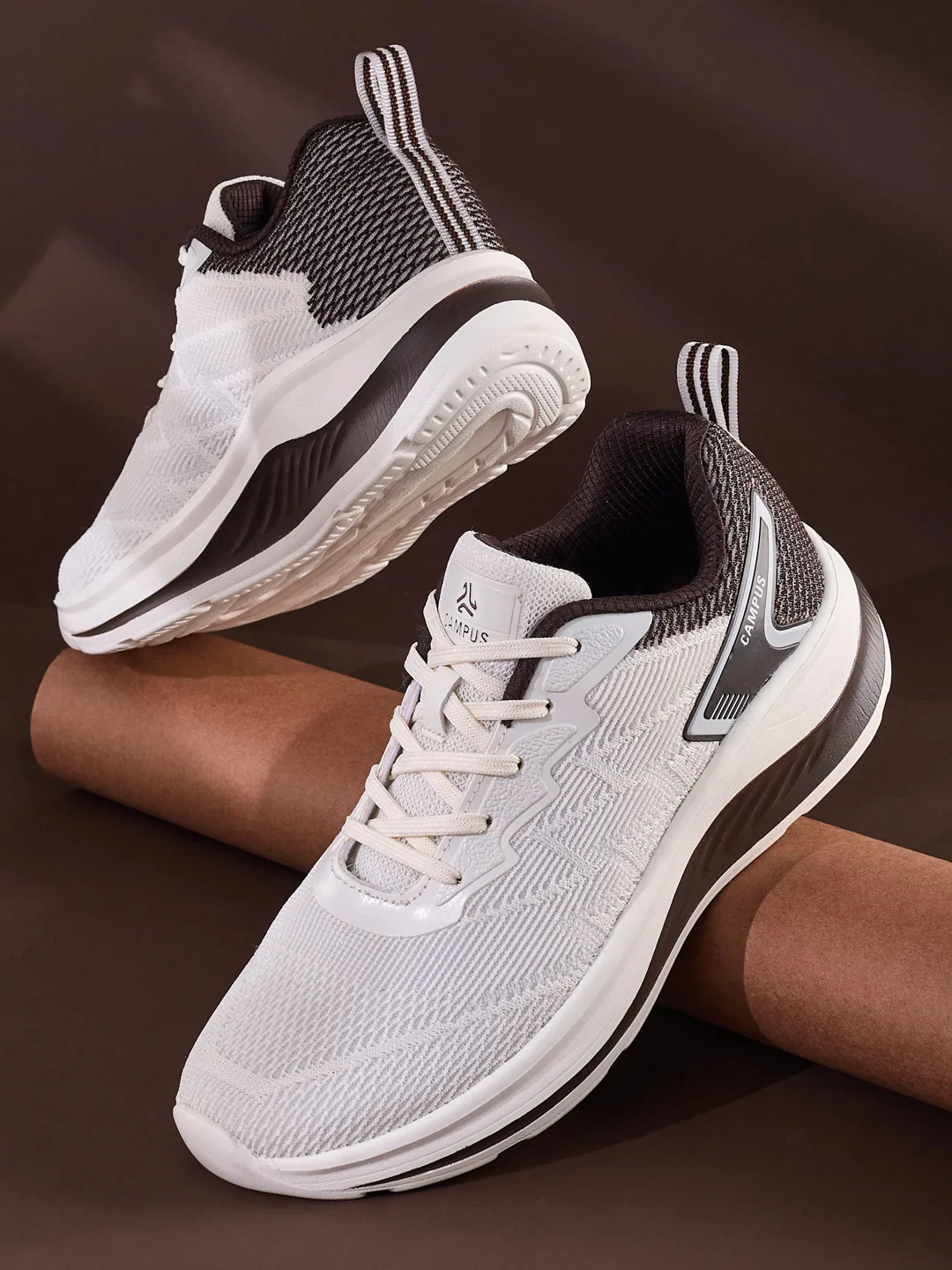 FYBER White Men's Running Shoes