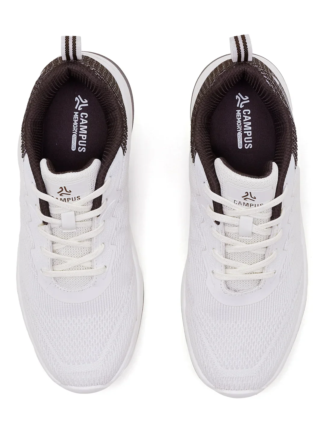 FYBER White Men's Running Shoes - Image 6