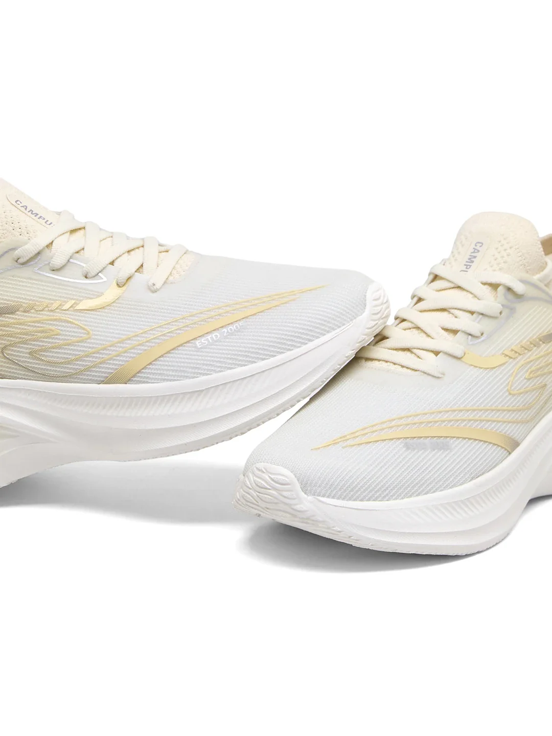 FYLO White Women's Running Shoes - Image 7