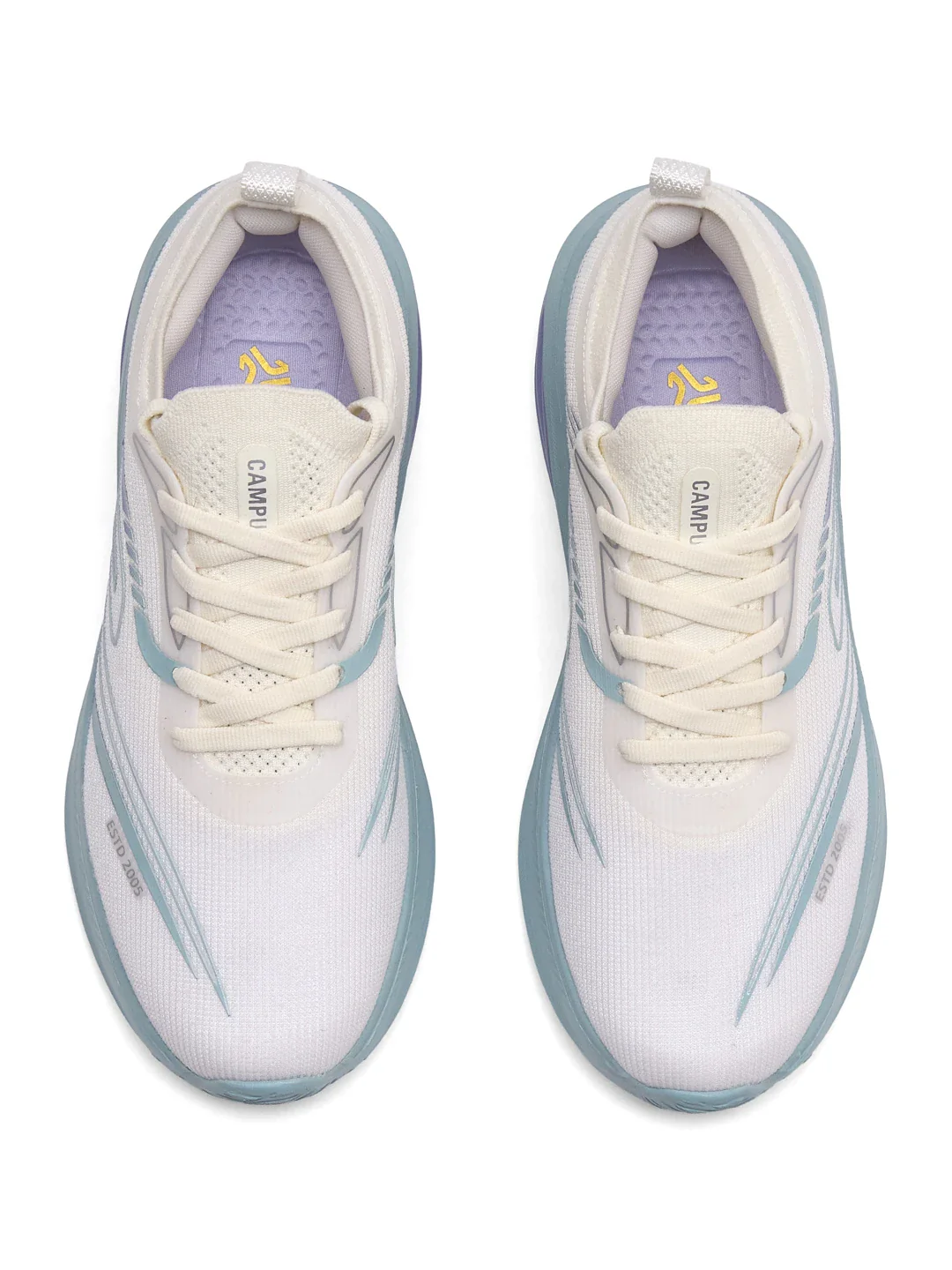 FYLO White Women's Running Shoes - Image 6