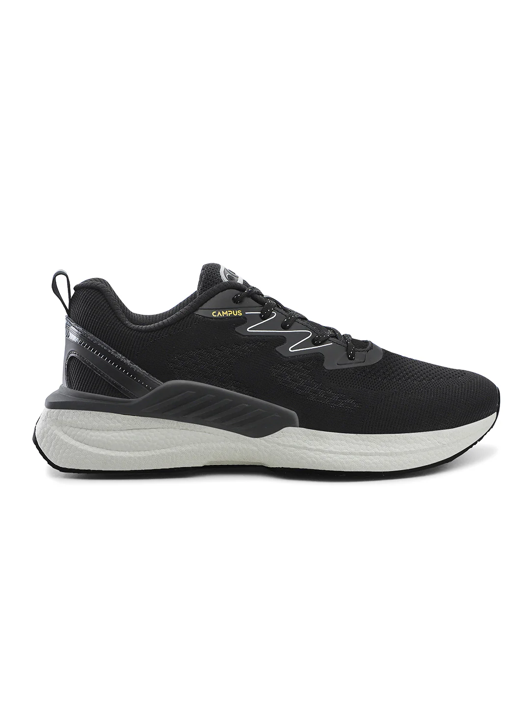 GALLAP Black Men Sports Shoes