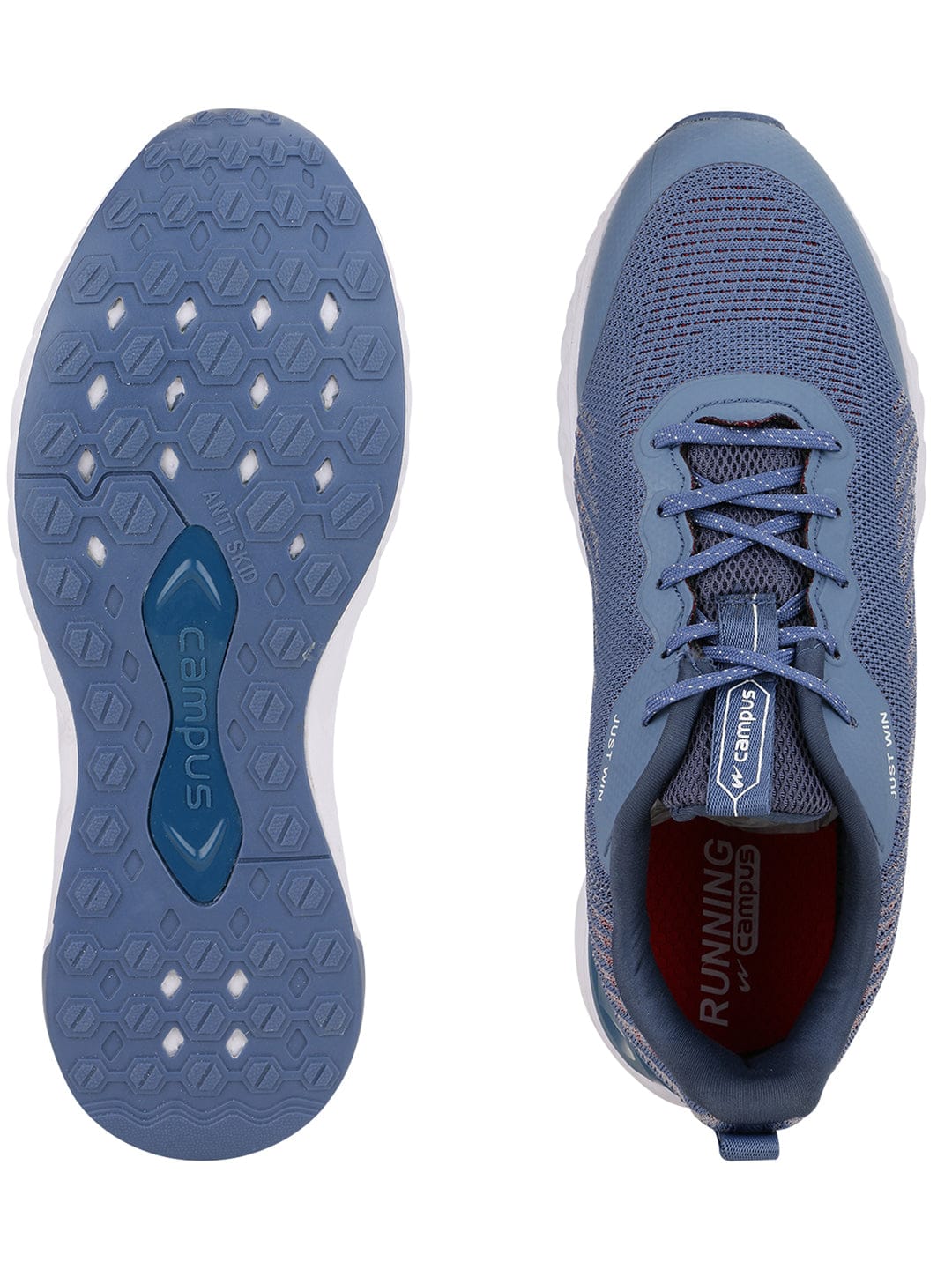 GARNATE Blue Men's Running Shoes - Image 4