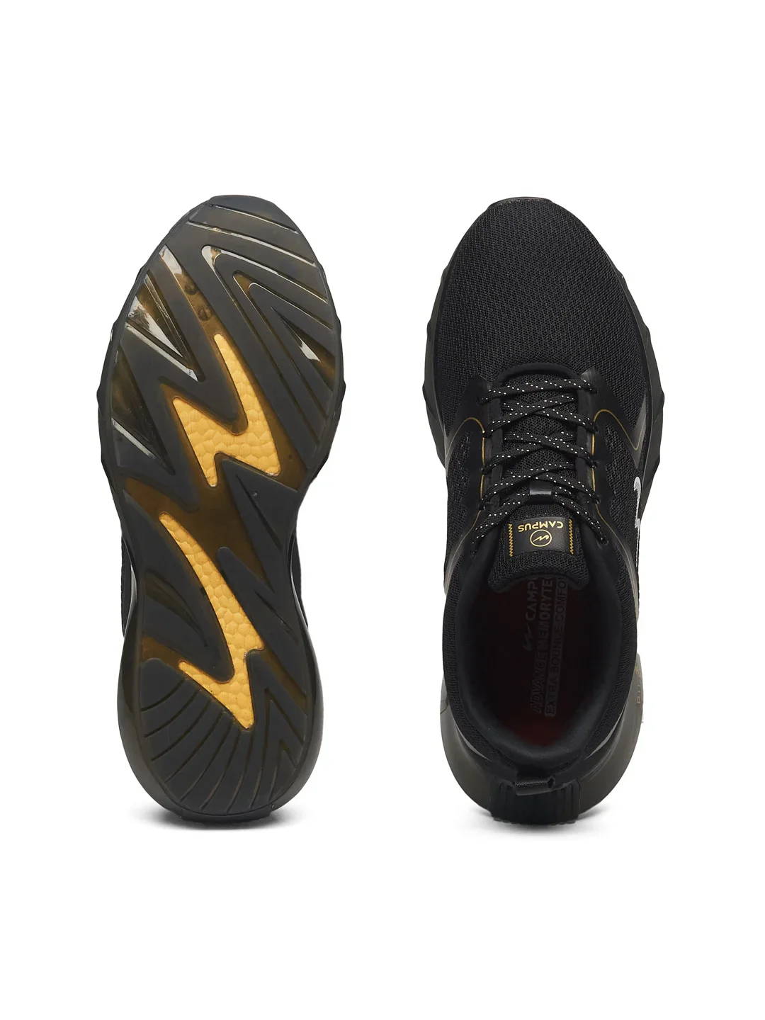 GAVIN Black Men's Running Shoes - Image 5