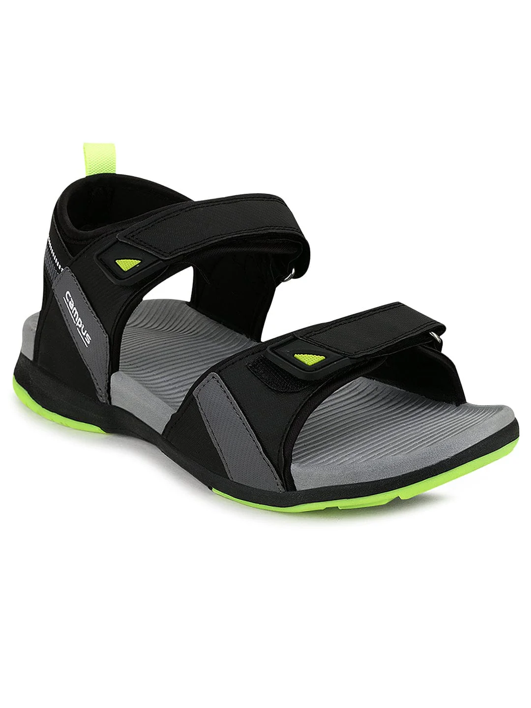 GC-05 Black Men's Sports Sandals - Image 2