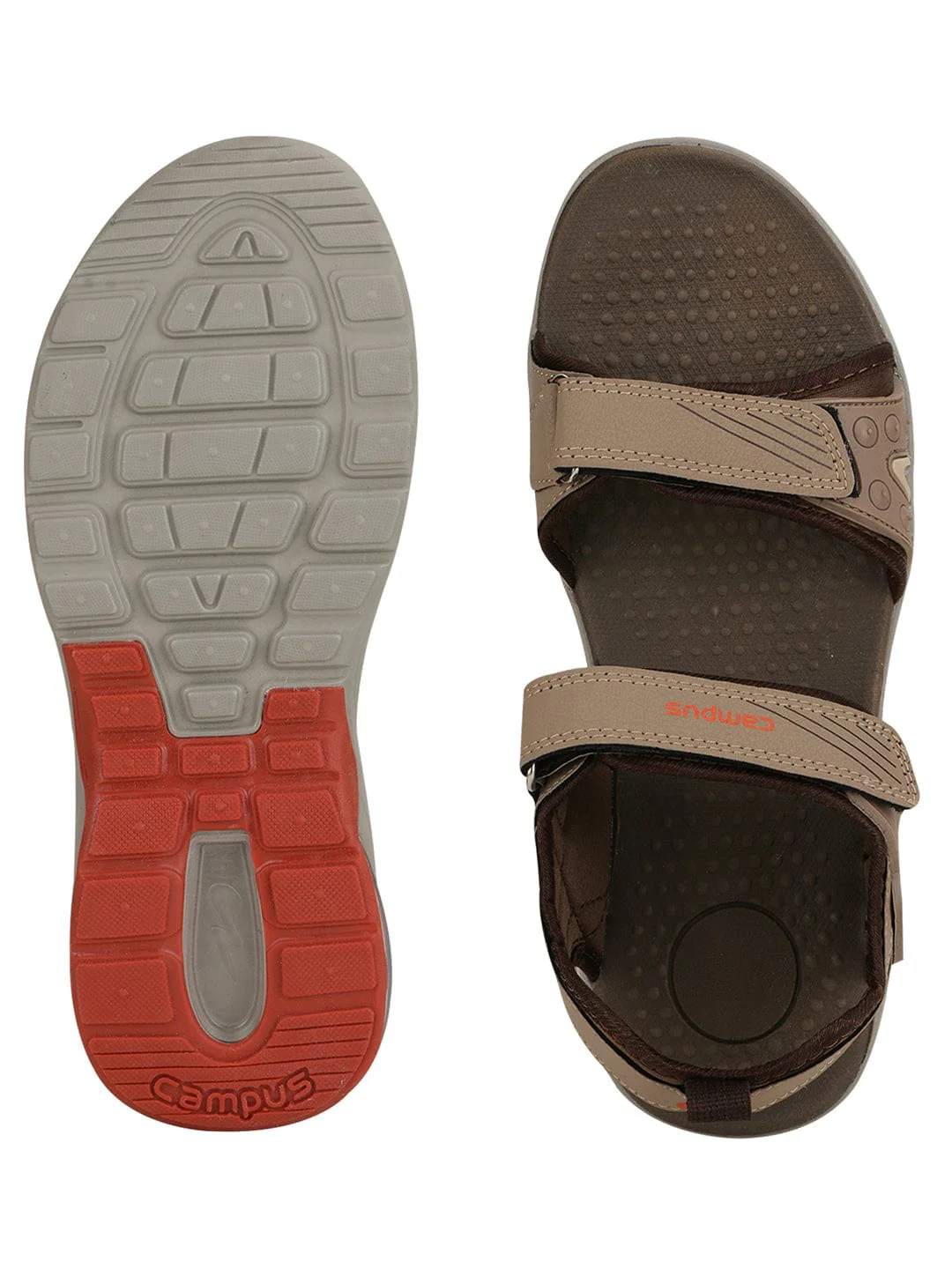 GC-09 Beige Men's Sports Sandals - Image 4