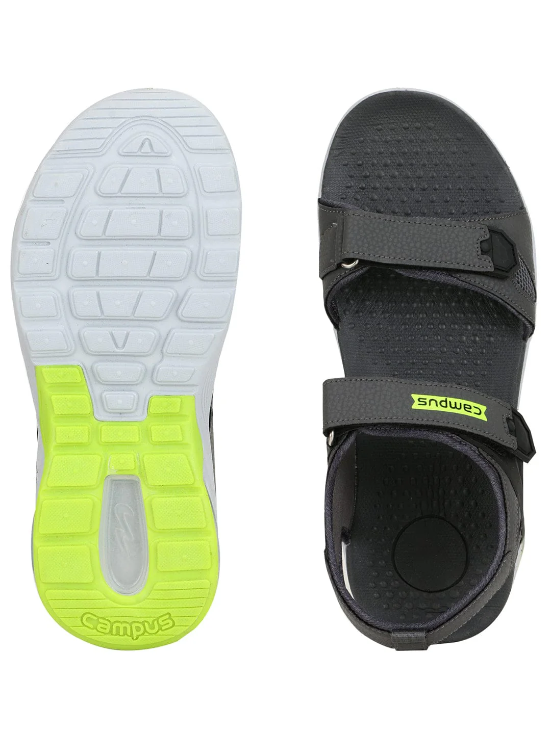 GC-10 Grey Men's Sports Sandals - Image 4
