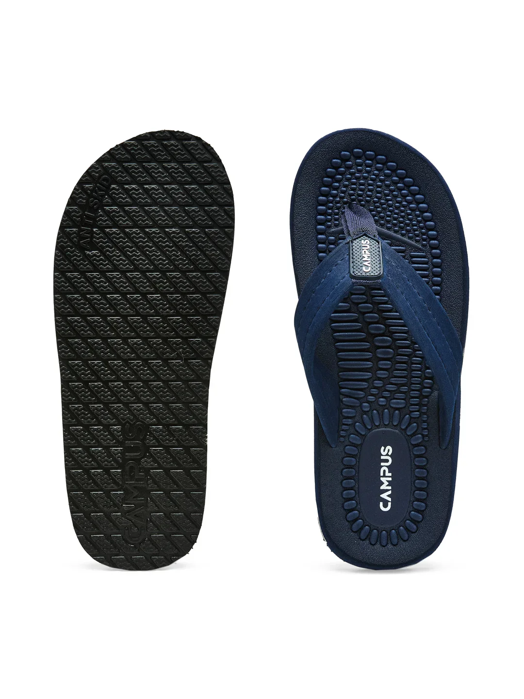 GC-1032-ADV Navy Men's Flip Flops - Image 4