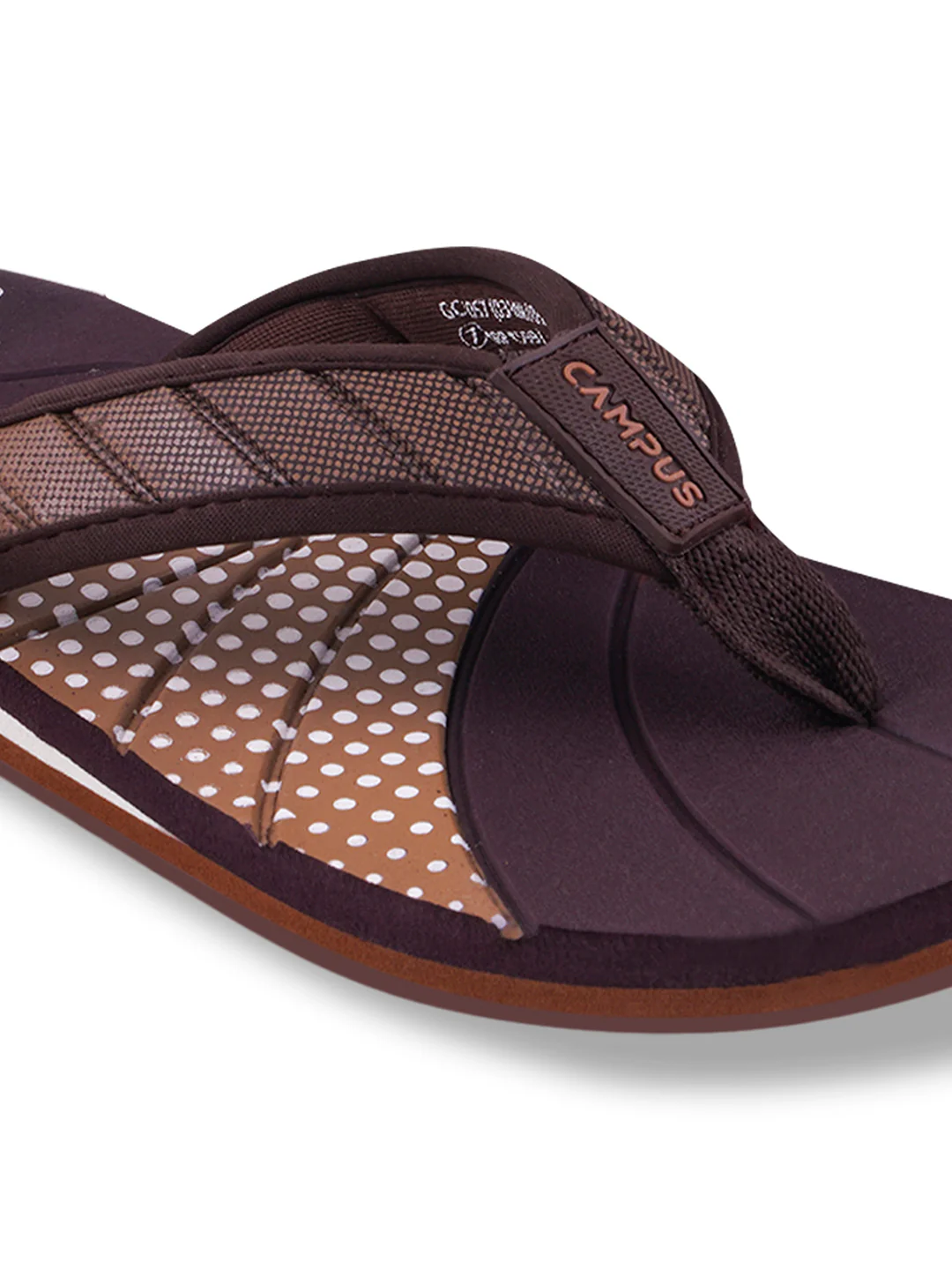 GC-1057 Brown Men's Slippers - Image 4