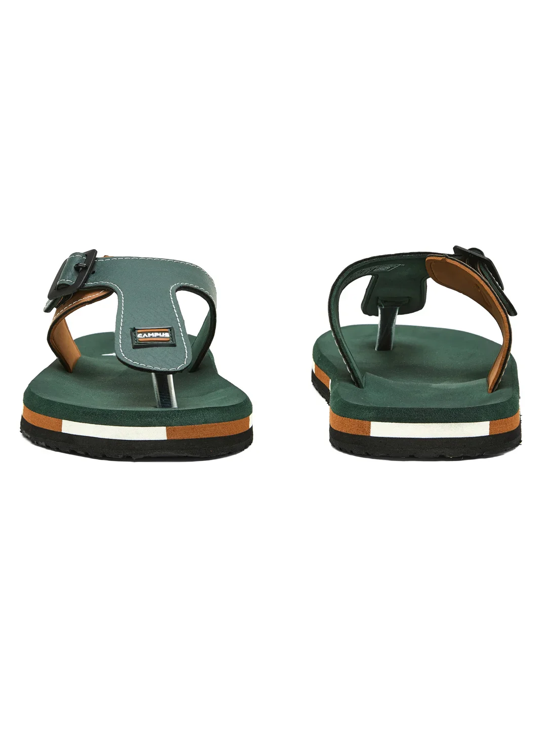 GC-1084 Green Men's Flip Flops - Image 3