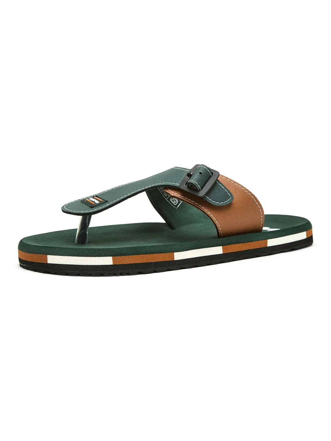 GC-1084 Green Men's Flip Flops - Image 5