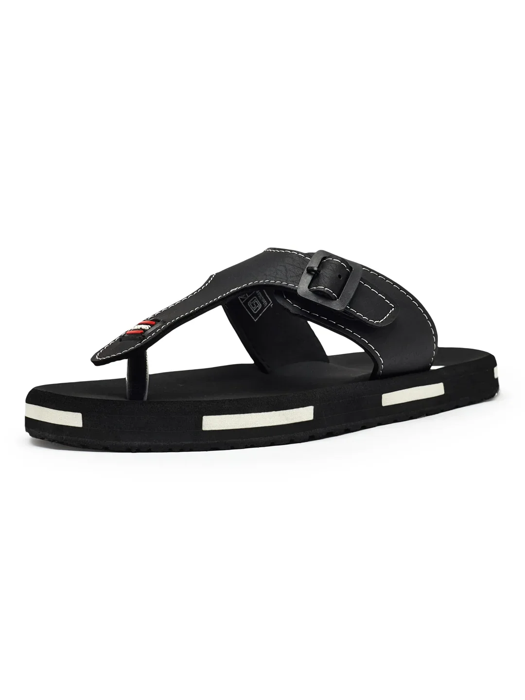 GC-1084 Black Men's Flip Flops - Image 5