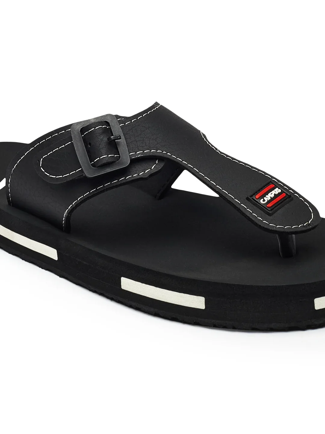 GC-1084 Black Men's Flip Flops - Image 6