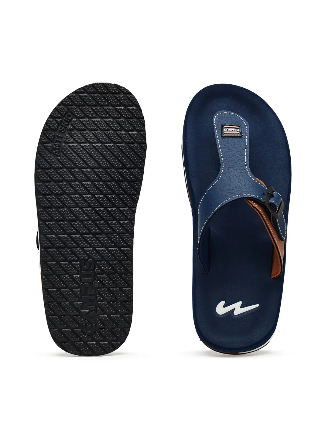 GC-1084 Navy Men's Flip Flops - Image 4