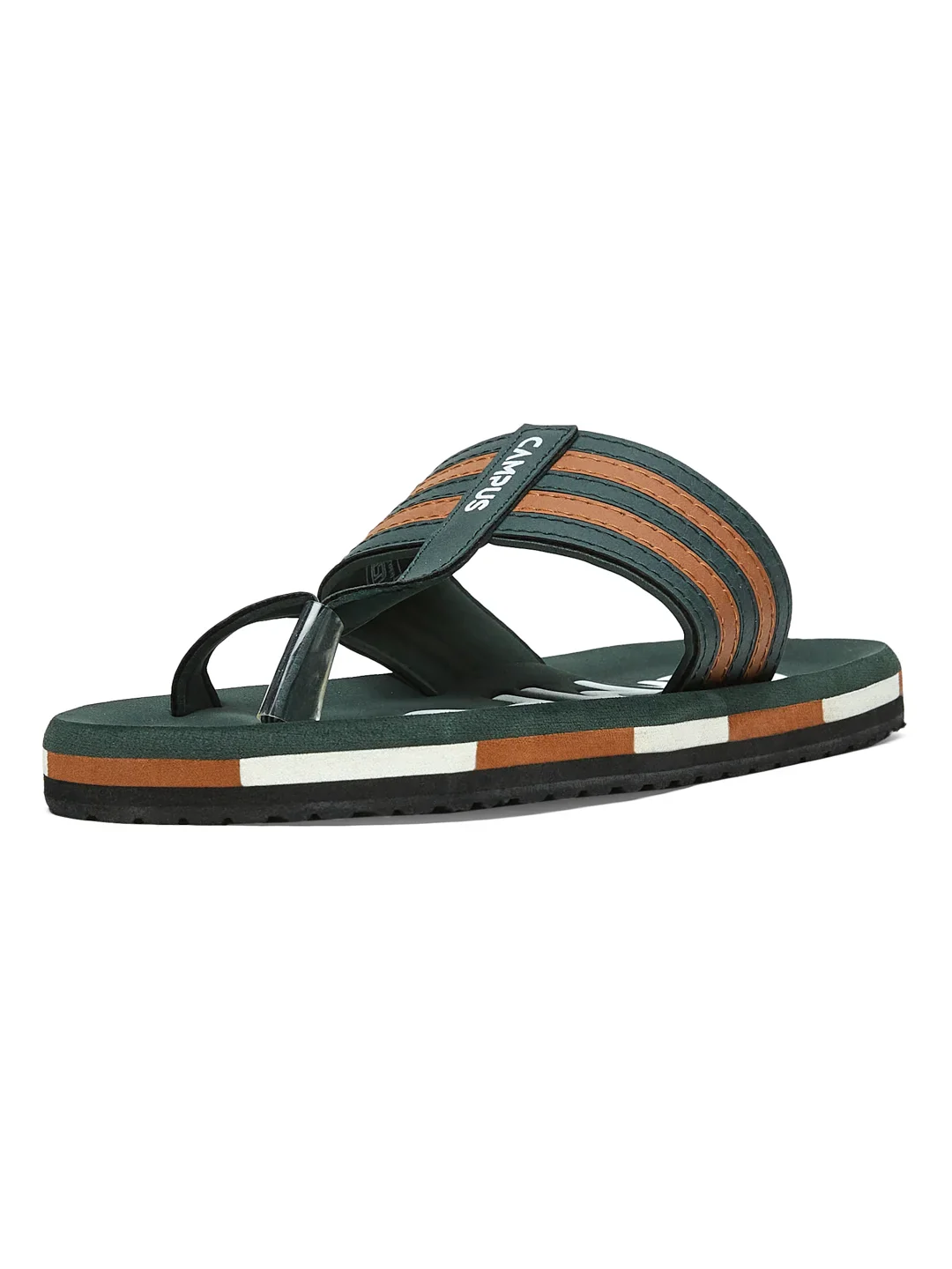 GC-1087 Olive Men's Flip Flops - Image 5