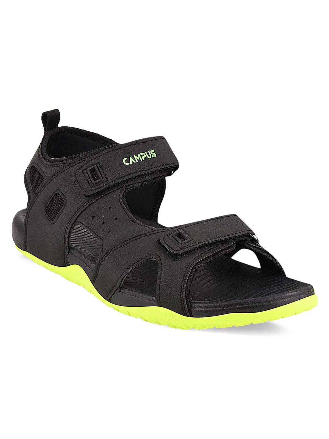 GC-15 Black Men's Sandals - Image 2