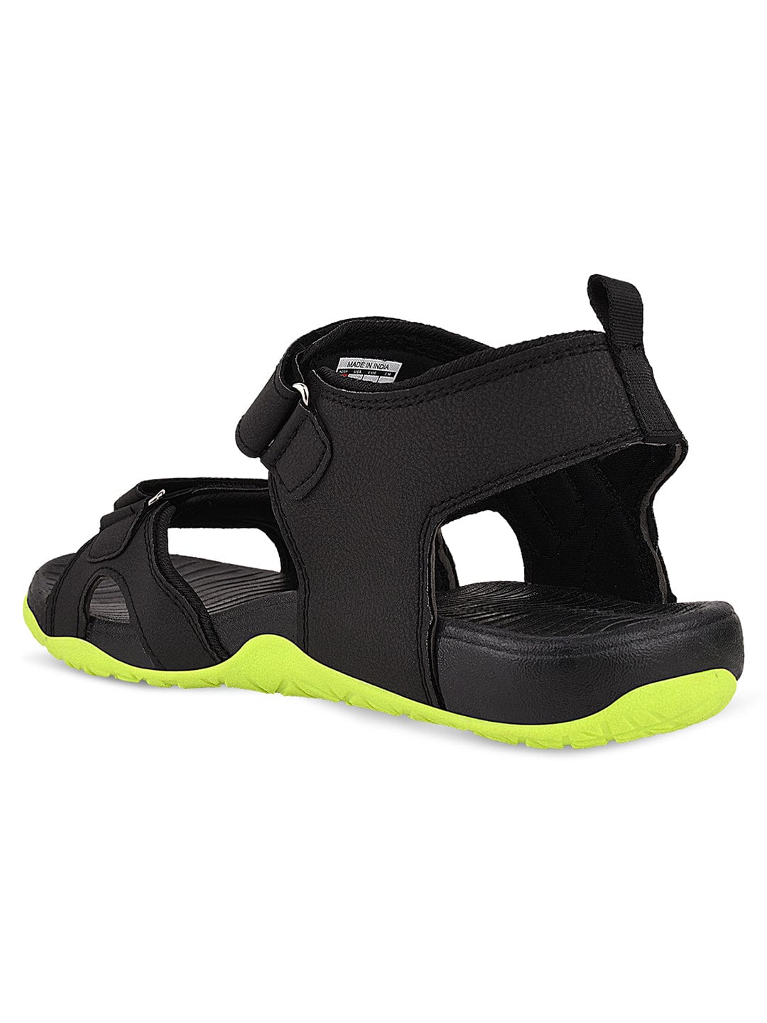 GC-15 Black Men's Sandals - Image 3